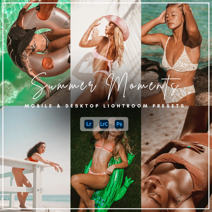 summer presets -Summer Moments -  LrPresets