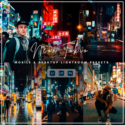 neon presets - Neon Tokyo - LrPresets