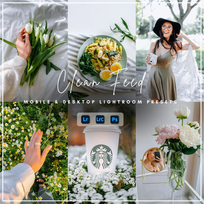 natural presets - Clean Feed - LrPresets