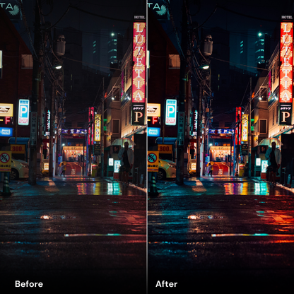 neon presets - Neon Tokyo - LrPresets